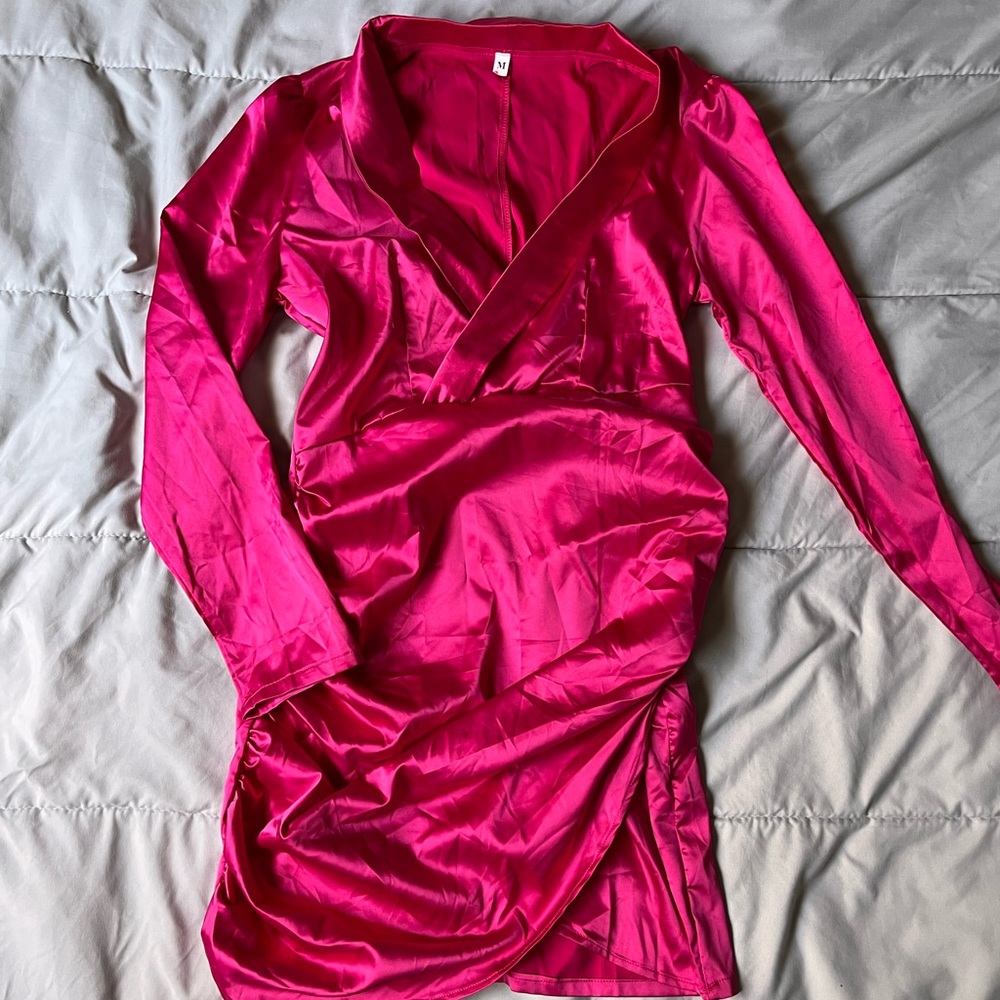 Hot Pink Shein Dress